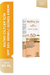 Bioxcin Sun Care Çok Yüksek Korumalı Kuru Ciltler Için Renkli Güneş Kremi Spf 50+ 50 ml - 1