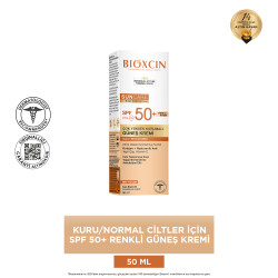 Bioxcin Sun Care Çok Yüksek Korumalı Kuru Ciltler Için Renkli Güneş Kremi Spf 50+ 50 ml - 4