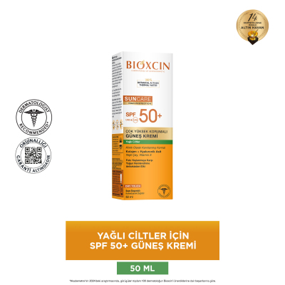 Bioxcin Sun Care Çok Yüksek Korumalı Yağlı Ciltler Için Güneş Kremi Spf 50+ 50 ml - 14