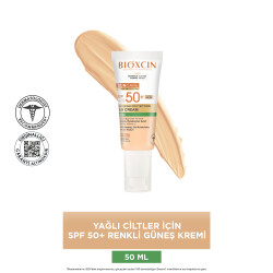 Bioxcin Sun Care Çok Yüksek Korumalı Yağlı Ciltler Için Renkli Güneş Kremi Spf 50+ 50 ml - 10