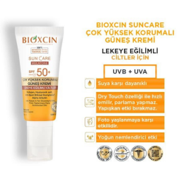 Bioxcin Sun Care Lekeye Eğilimli Ciltler Için SPF 50+ Güneş Kremi 50 ml - 3