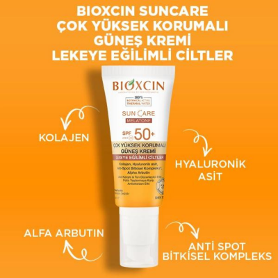 Bioxcin Sun Care Lekeye Eğilimli Ciltler Için SPF 50+ Güneş Kremi 50 ml - 5