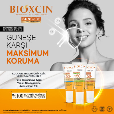 Bioxcin Sun Care Lekeye Eğilimli Ciltler Için SPF 50+ Güneş Kremi 50 ml - 8