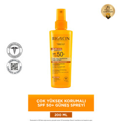 Bioxcin Sun Care SPF50+ Çok Yüksek Korumalı Güneş Spreyi 200 ml - 15
