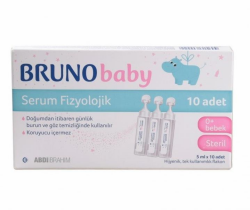 Bruno Baby Serum Fizyolojik Damla 5 ml x 10 adet - 1