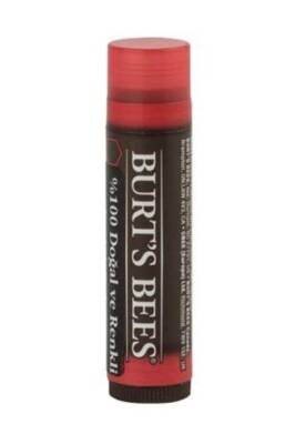 Burt's Bees Tinted Lip Balm Kırmızı Gül 4.25gr - 1