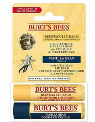 Burt's Bees Vanilya Aromalı&Nane Ferahlığı 2'li Dudak Bakım Kremi 4,25 gr - 2
