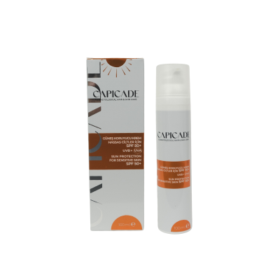 Capicade SPF50+ Güneş Koruyucu Krem 100 ml - Hassas ve Kızaran Ciltler - 2