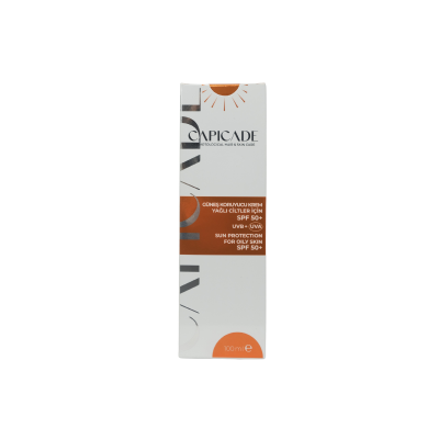 Capicade SPF50+ Güneş Koruyucu Krem 100 ml - Yağlı Ciltler - 2