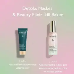 Caudalie Beauty Elixir & Detoks Maske İkili Set - 2