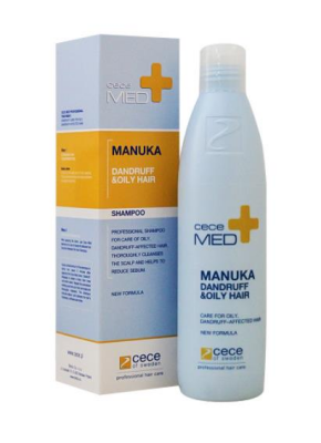 CeceMed Manuka Dandruff&Oily Yağlı Saçlar İçin Kepek Önleyici Şampuan 300ml - 1