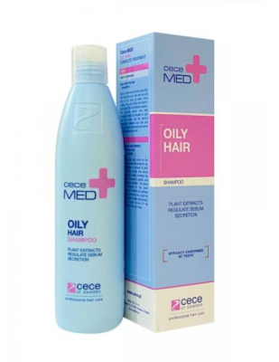 CeceMed Oily Hair Shampoo Yağlı Saçlar İçin Şampuan 300ml - 1