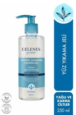 Celenes Thermal Yüz Yıkama Jeli 250 ml-Karma ve Yağlı Ciltler - 1