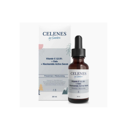 Celenes Vitamin C 12.5% + Oats + Niacinamide Active Serum 30 ml - 2