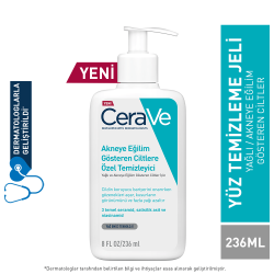 Cerave Akneye Eğilim Gösteren Ciltler İçin Yüz Yıkama Jeli 236 ml - 8