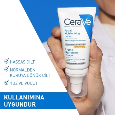 Cerave SPF50 Güneş Koruma Faktörlü Yüz Kremi 52 ml - 11