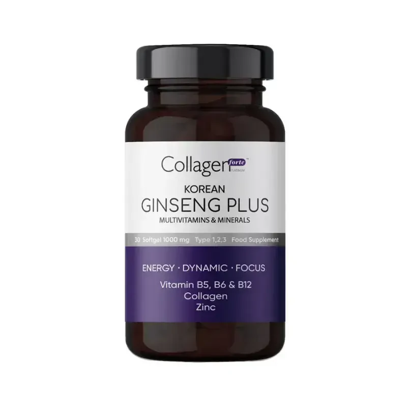 Collagen Forte Ginseng Plus Multivitamin & Multimineral 30 Softgel -1