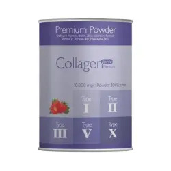 Collagen Forte Premium Çilek Aromalı Collagen Powder 300g - 1