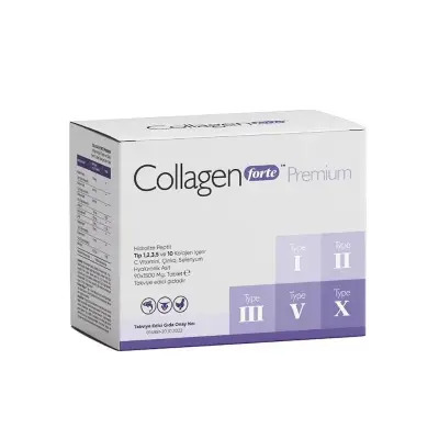 Collagen Forte Premium Hidrolize Peptit Kolajen 1500 mg 90 Tablet - 1