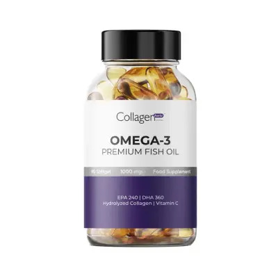 Collagen Forte Premium Omega 3 1000 mg 90 Softgel - 1