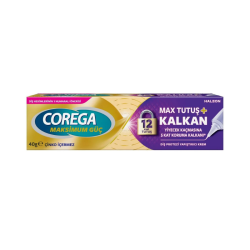 Corega Maksimum Tutuş Kalkan Diş Protezi Yapıştırıcı Krem 40 gr - Corega