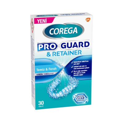 Corega Proguard&Retainer Temizleyici 30 Tablet - 1