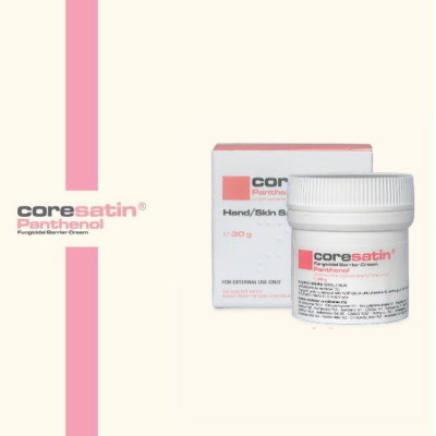 Coresatin Pantenol Fungicidal Barrier Cream 30 gr - 2