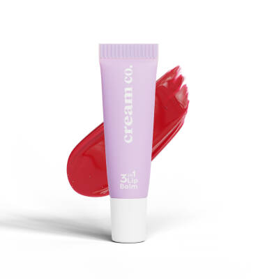 Cream Co. 3 in 1 Lip Balm Strawberry Sorbet 10 ml - 1