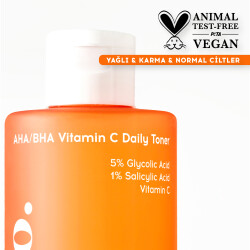 Cream Co. AHA/BHA Vitamin C Daily Toner 200 ml - 4