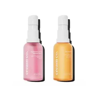 Cream Co. Dolgunlaştırıcı Yenileyici İkili (PEP + SOS) - Cream Co.
