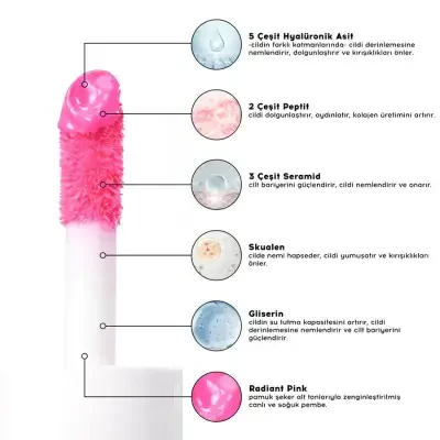Cream Co. Glow Tint Lip & Cheek & Eyes - 505 Radiant Pink - 4