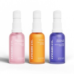 Cream Co. Hyaluronic Acid Peptides Vitamin C Arbutin AHA Bakım Seti (PEP + SOS+ AHA) - Cream Co.