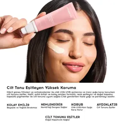 Cream Co. Nemlendirici Işıltılı Bitişli 50+ SPF Koruyucu İkili - 3