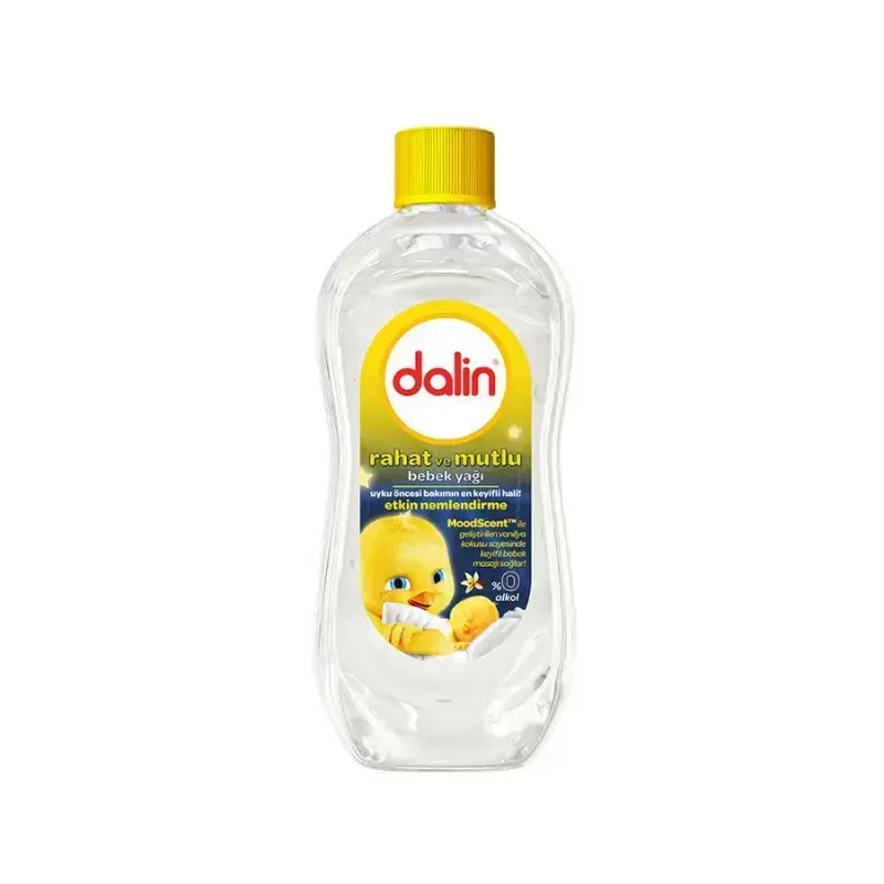 Dalin Rahat ve Mutlu Bebek Yağı 200 ml -1