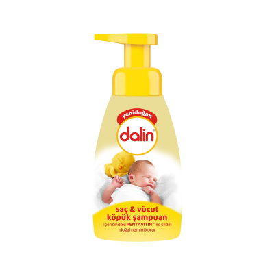 Dalin Yenidoğan Saç Vücut Köpük Şampuan 200 ml - 1