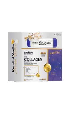 Day 2 Day Collagen Mag Plus Çilek Karpuz Aromalı 30 Saşe Shaker Hediye - 3