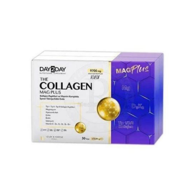 Day2Day Collagen Mag Plus Çilek Karpuz Aromalı 30 Saşe - 1