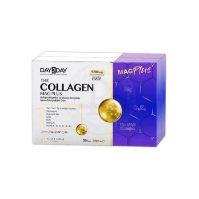 Day2Day Collagen Mag Plus Çilek Karpuz Aromalı 30 Saşe - 2