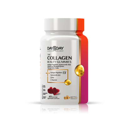 Day2Day The Collagen Beauty Gummies 60 Çiğnenebilir Jel Form - 1
