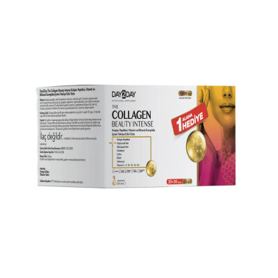 Day2Day The Collagen Beauty Intense Ananas Aromalı 1 Alana 1 Bedava 60 Saşe - Day2Day