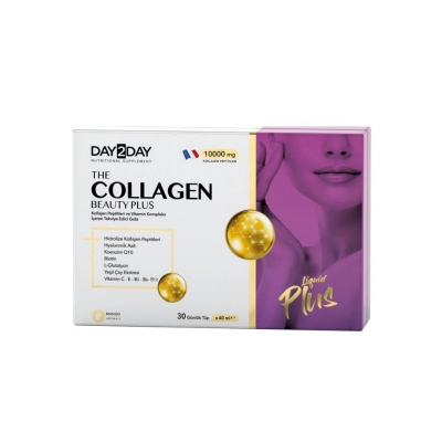 Day2Day The Collagen Beauty Plus Takviye Edici Gıda 40 ml x 30 Adet - 1
