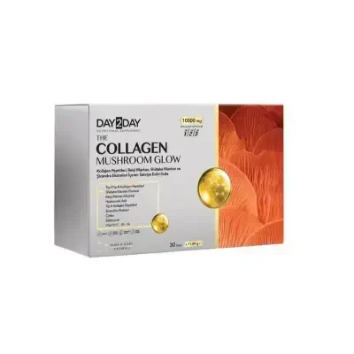 Day2Day The Collagen Mushroom Glow 30 Saşe - Day2Day