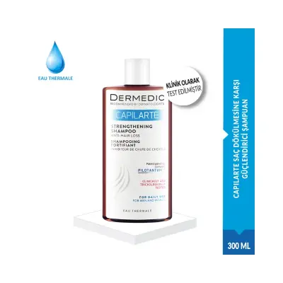 Dermedic Capilarte Saç Dökülmesine Karşı Güçlendirici Şampuan 300 ml - 1
