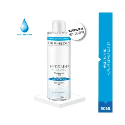 Dermedic Hydrain 3 Hialuro Micellar Water H2O 200 ml - 1