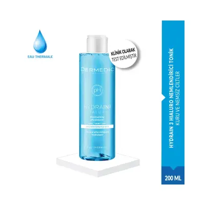 Dermedic Hydrain 3 Hialuro Nemlendirici Tonik 200 ml - Dermedic