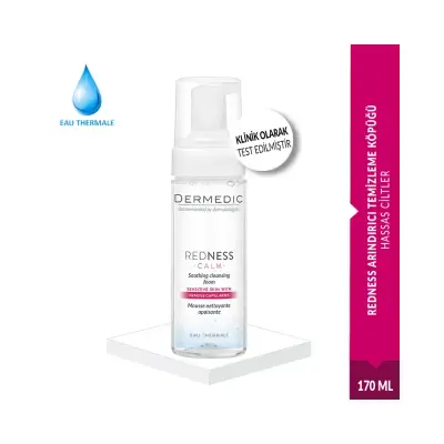 Dermedic Redness Arındırıcı Temizleme Köpüğü 170 ml - 1