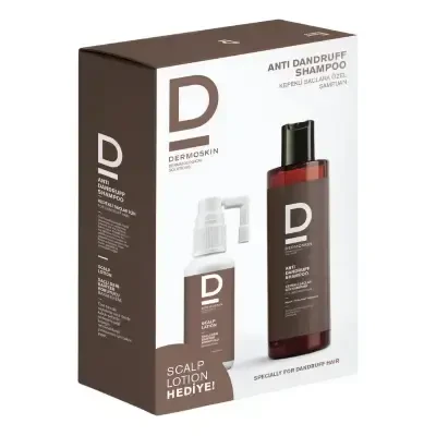 Dermoskin Anti Dandruff Şampuan+Scalp Lotion Kepek Önleyici - 2