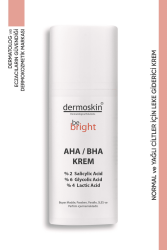 Dermoskin Be Bright AHA/BHA Krem 33 ml - 1