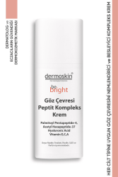 Dermoskin Be Bright Göz Çevresi Peptit Kompleks Krem 15ml - Dermoskin