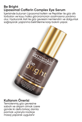 Dermoskin Be Bright Liposomal Caffein Complex Eye Serum 30 ml - 7